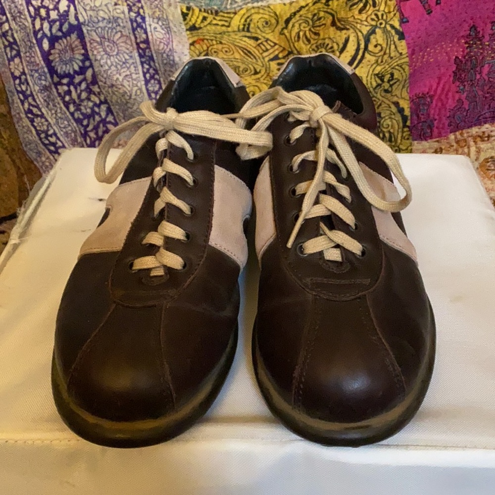 Brown Leather and Suede Campers